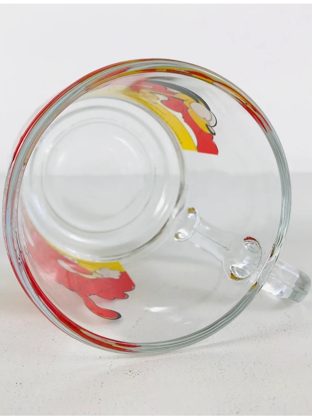 Garfield Vintage Glass Mug 1979 Jim Davis Cartoon McDonald’s Collab Collectible - Picture 7 of 16